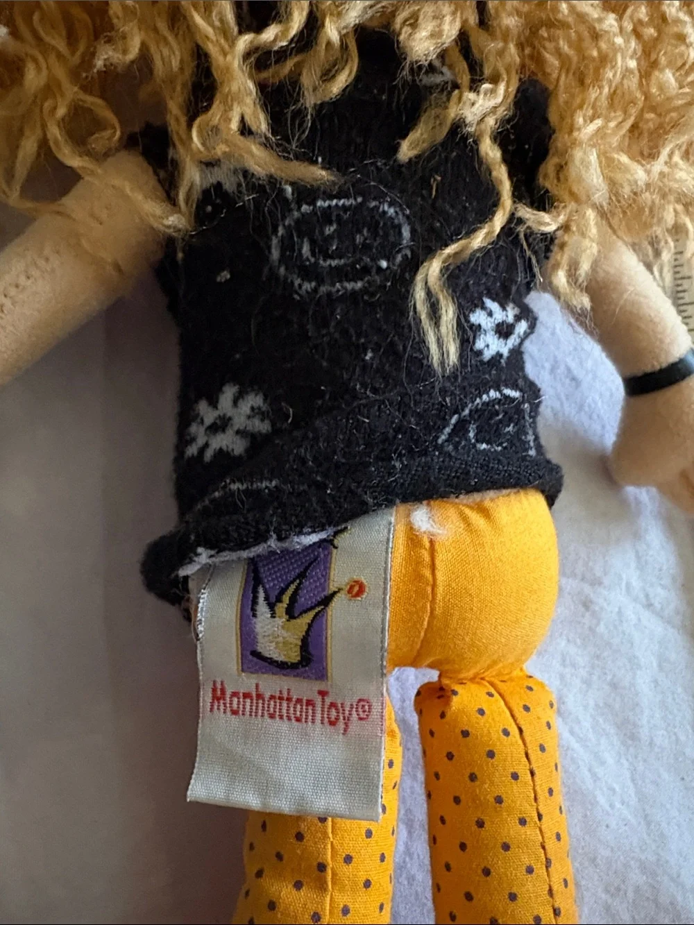 INC International Concepts Plush Rag Doll Trio in Yellow, Pink, Green, Purple